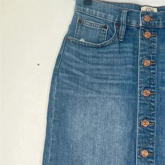 J.Crew Women's‎ Trademark Denim Skirt Sz 26 - Picture 7 of 12